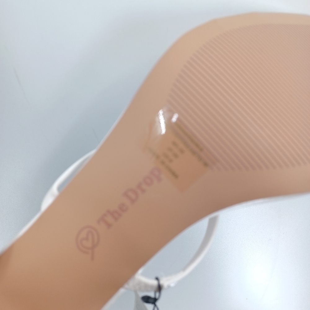 The Drop Avery Square Toe Sandals | Size EU 39 / US 8 | Ivory - Picture 6 of 7